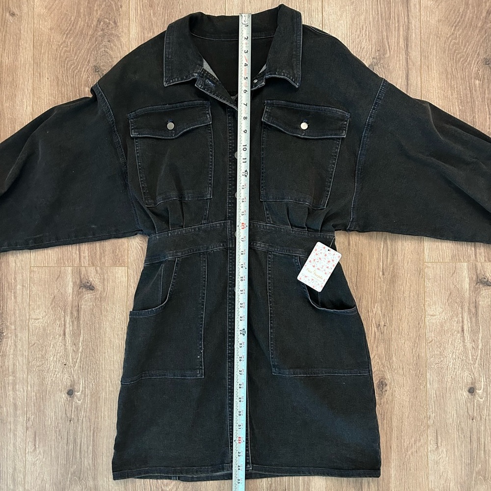 NWT! Free People Denim Dress 🤩 - Picture 9 of 13
